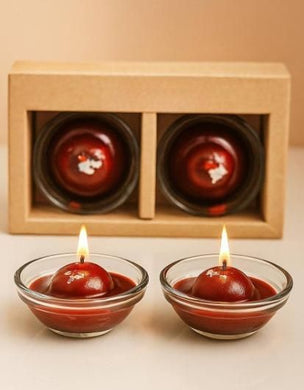 Gulab Jamun Scented Candle Pack of 2